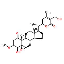 2,3-Dihydro-3-methoxywithaferin A结构式