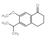 6-Isopropyl-7-methoxy-1-tetralone结构式