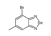 4-bromo-6-methyl-2,1,3-benzoselenadiazole结构式