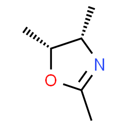 cis-4,5-dihydro-2,4,5-trimethyloxazole结构式