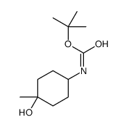 N-[反式-4-羟基-4-甲基环己基]氨基甲酸叔丁酯图片
