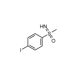 Imino(4-iodophenyl)(methyl)-l6-sulfanone Structure