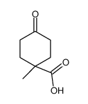 1-甲基-4-氧代环己烷羧酸结构式