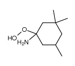 1-amino-3,3,5-trimethyl-cyclohexyl hydroperoxide Structure