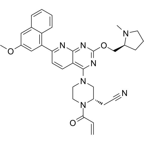 KRAS G12C inhibitor 43 Structure