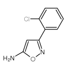 3-(2-Chlorophenyl)-1,2-oxazol-5-amine Structure
