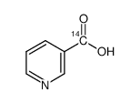 pyridine-3-carboxylic acid Structure