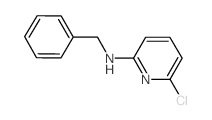 6-CHLORO-N-(PHENYLMETHYL)-2-PYRIDINAMINE Structure
