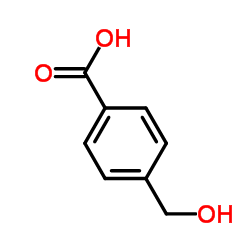 4-(Hydroxymethyl)benzoic acid structure