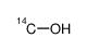甲醇-14C结构式