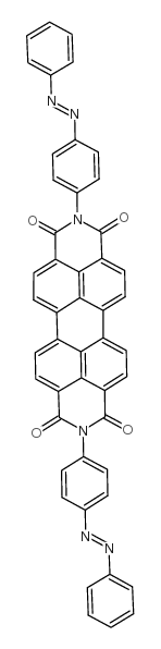 2,9-bis[4-(phenylazo)phenyl]anthra[2,1,9-def:6,5,10-d'e'f']diisoquinoline-1,3,8,10(2H,9H)-tetrone Structure