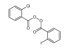 (2-iodobenzoyl) 2-chlorobenzenecarboperoxoate Structure