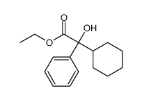2-环己基-2-羟基苯乙酸乙酯结构式