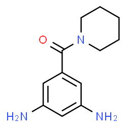 (3,5-DIAMINO-PHENYL)-PIPERIDIN-1-YL-METHANONE Structure
