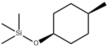 1β-[(Trimethylsilyl)oxy]-4β-methylcyclohexane结构式