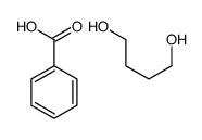 benzoic acid,butane-1,4-diol结构式