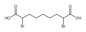 2,8-dibromo-nonanedioic acid Structure