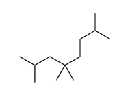 2,4,4,7-tetramethyloctane Structure