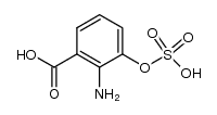 2-amino-3-sulfooxy-benzoic acid结构式
