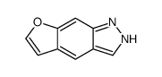 (9ci)-1H-呋喃并[3,2-f]吲唑结构式