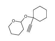 2-((1-ethynylcyclohexyl)oxy)tetrahydro-2H-pyran Structure