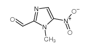 1-甲基-5-硝基-1H-咪唑-2-甲醛结构式