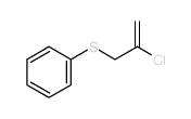 2-chloroprop-2-enylsulfanylbenzene Structure