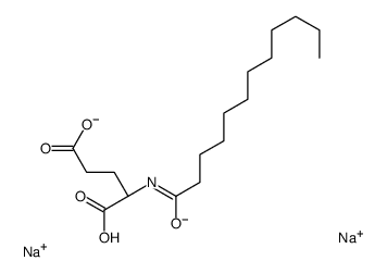 N-(1-OXODODECYL)-GLUTAMICACID,DISODIUMSALT Structure