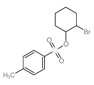 Cyclohexanol, 2-bromo-,1-(4-methylbenzenesulfonate)结构式