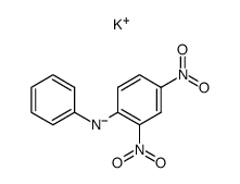 potassium (2,4-dinitrophenyl)(phenyl)amide Structure