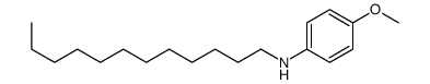 N-dodecyl-4-methoxyaniline结构式