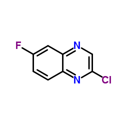 2-Chloro-6-fluoroquinoxaline Structure