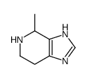 4-methyl-4,5,6,7-tetrahydro-1H-imidazo[4,5-c]pyridine结构式