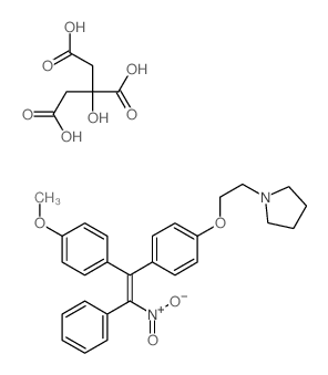 柠檬酸亚硝芬(E/Z混合物)结构式