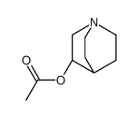 (3R)-1-Azabicyclo[2.2.2]oct-3-yl acetate结构式