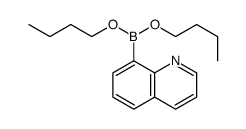 dibutoxy(quinolin-8-yl)borane Structure