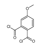 4-methoxybenzene-1,2-dicarbonyl chloride结构式