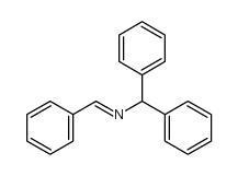 N-BENZYLIDENE-N-(DIPHENYLMETHYL)AMINE Structure