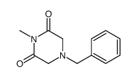 4-benzyl-1-methylpiperazine-2,6-dione结构式