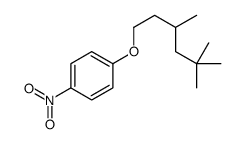 1-nitro-4-(3,5,5-trimethylhexoxy)benzene结构式