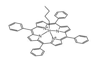 (TPP)In(C4H9) Structure