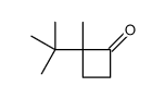 2-tert-butyl-2-methylcyclobutan-1-one结构式