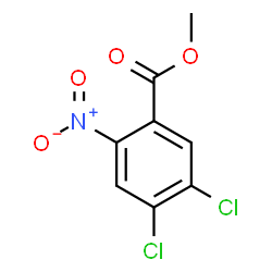Methyl 4,5-dichloro-2-nitrobenzoate Structure