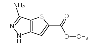 Methyl 6-amino-2H-thieno[3,2-c]pyrazole-2-carboxylate Structure