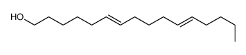 hexadeca-6,11-dien-1-ol Structure