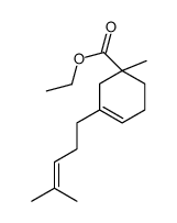 methyl 1-methyl-3-(4-methyl-3-pentenyl) cyclohex-3-ene-1-carboxylate Structure