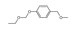 1-ethoxymethoxy-4-methoxymethylbenzene结构式