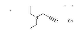 N,N-diethyl-3-trimethylstannylprop-2-yn-1-amine结构式