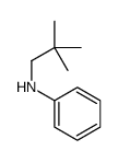 Neopentylphenylamine Structure