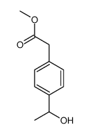Methyl [4-(1-hydroxyethyl)phenyl]acetate结构式